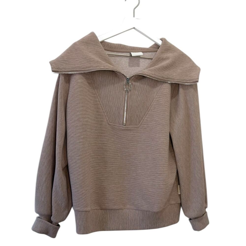 Varley Vine Half-Zip Pullover Sweatshirt Size Medium
